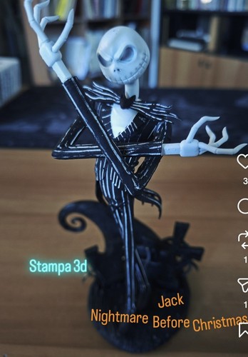 Statuetta jack skellington - jack,